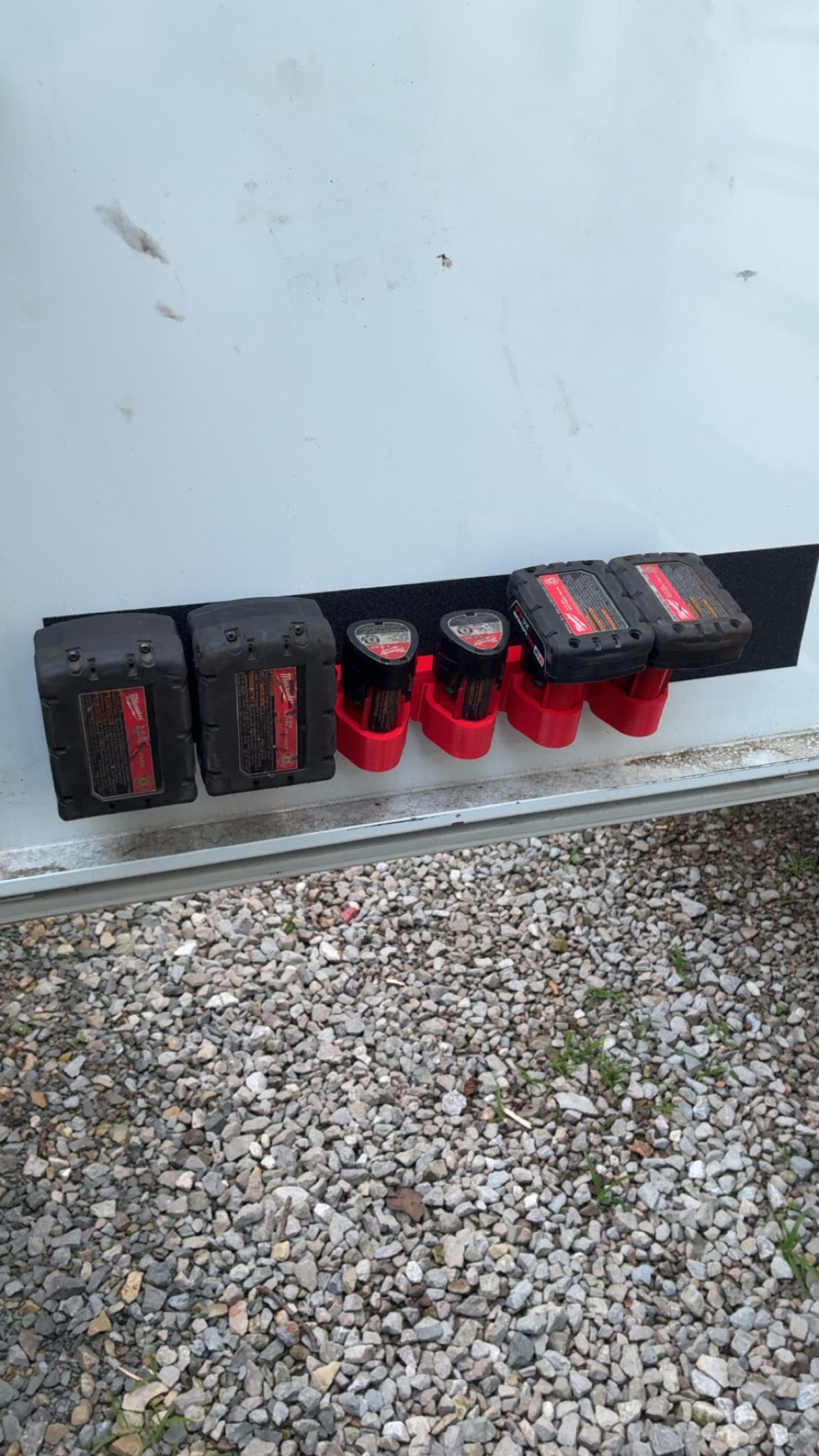 M12 Magnetic Battery Holder (Single Non-Locking)
