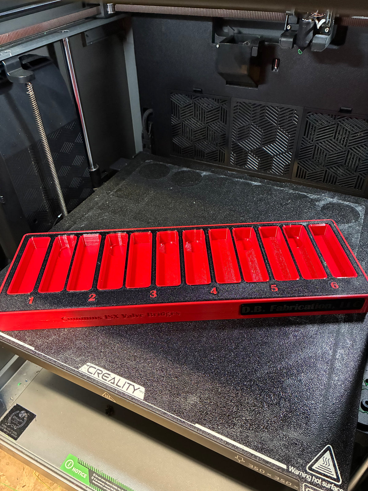ISX/X15 Valve Bridge Organizer