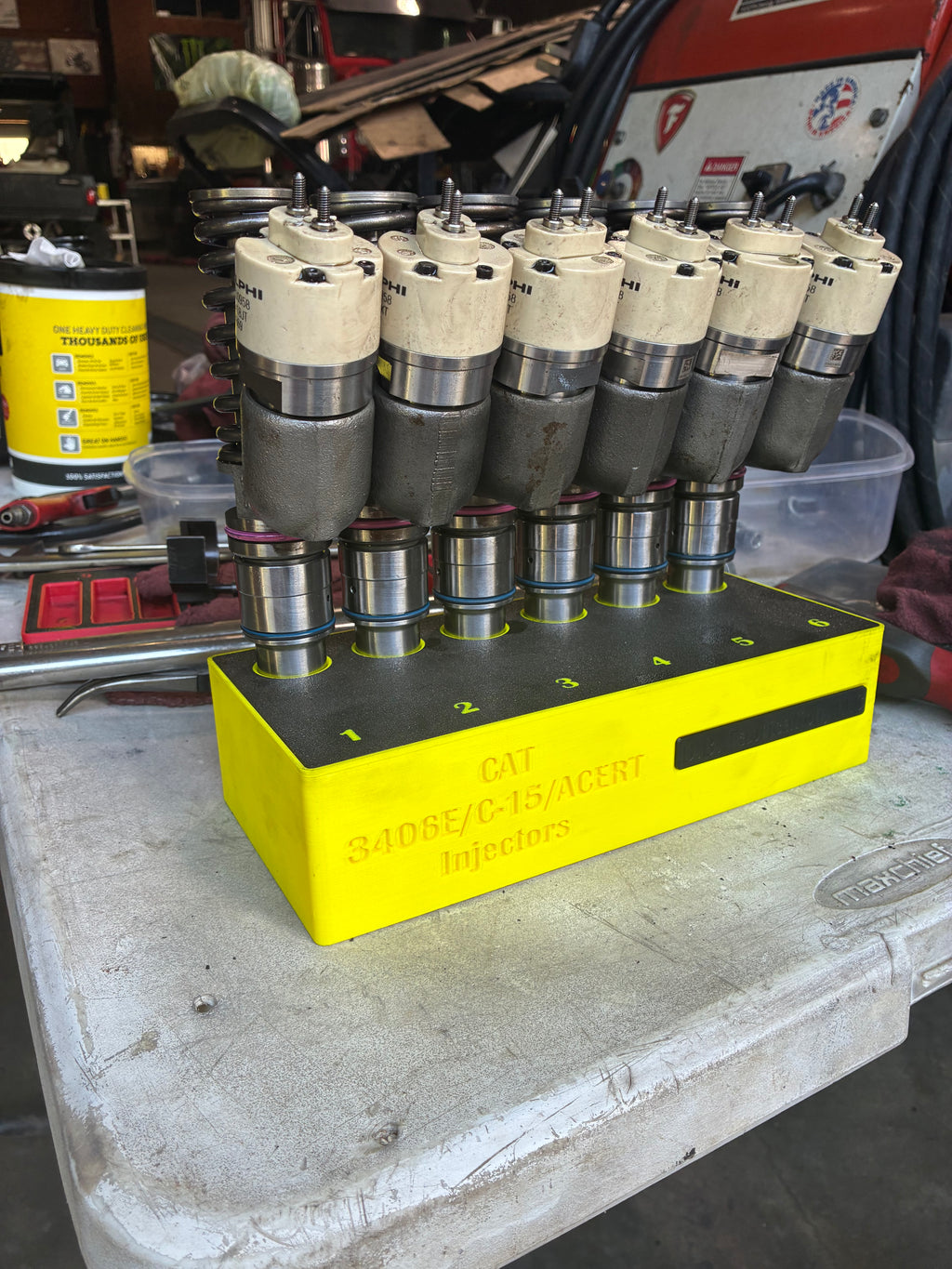 CAT 3406E-C15 ACERT Injector Organizer