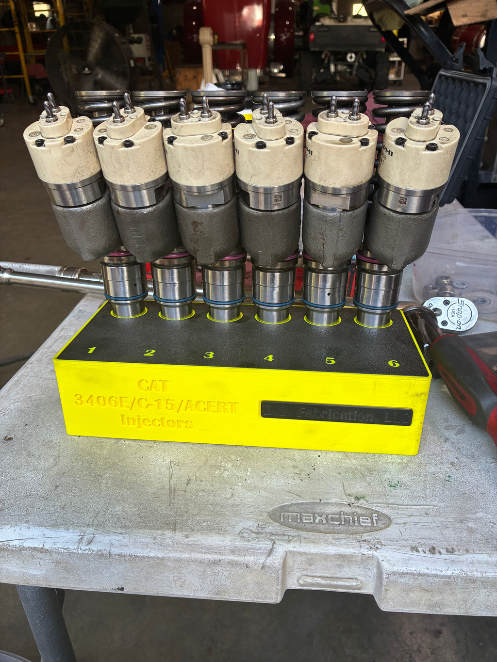 CAT 3406E-C15 ACERT Injector Organizer